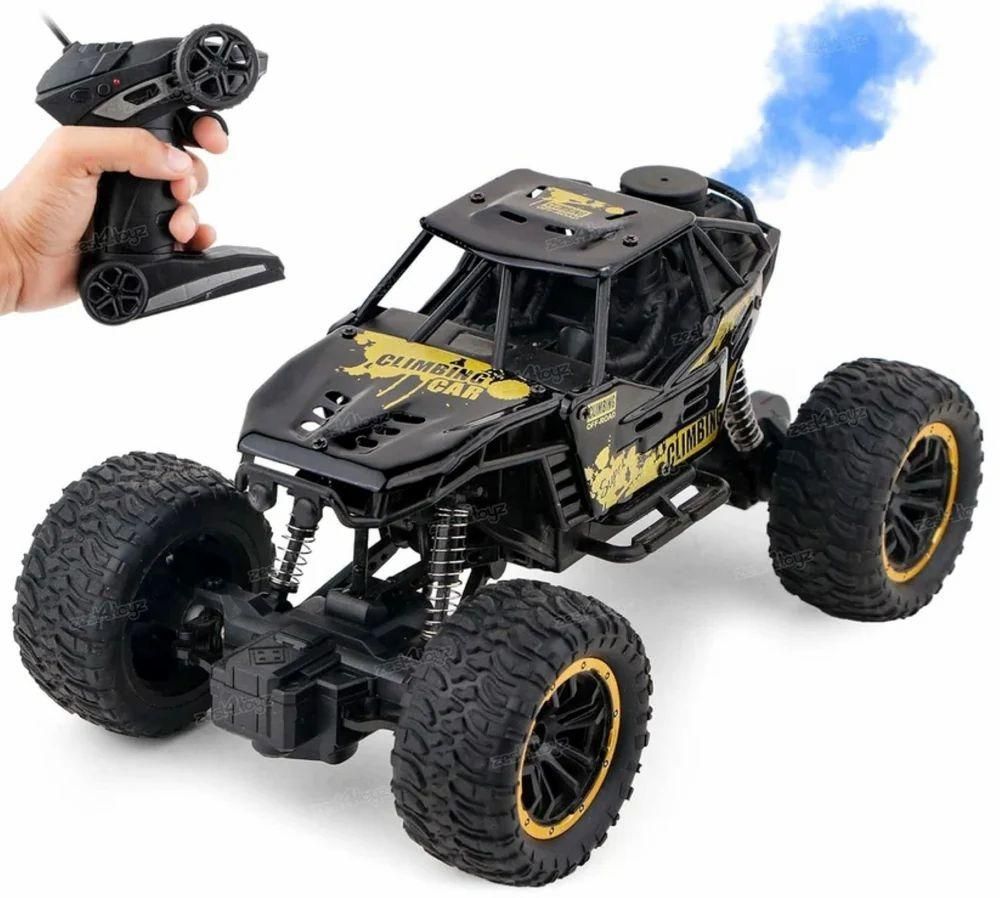 Remote Controlled Rock Crawler Monster Truck Toy Vehicle for Kids.