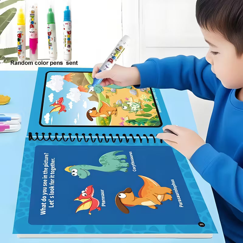 Magic Water Coloring Book - Quick Dry Book