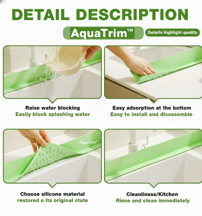 AquaTrim™: Sink Splash Guard |🔥BUY 1 GET 1 FREE🔥