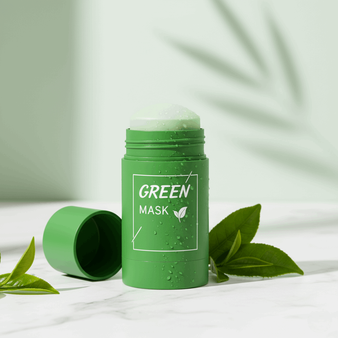 Green Tea Herbal Mask - Antioxidant-Powered