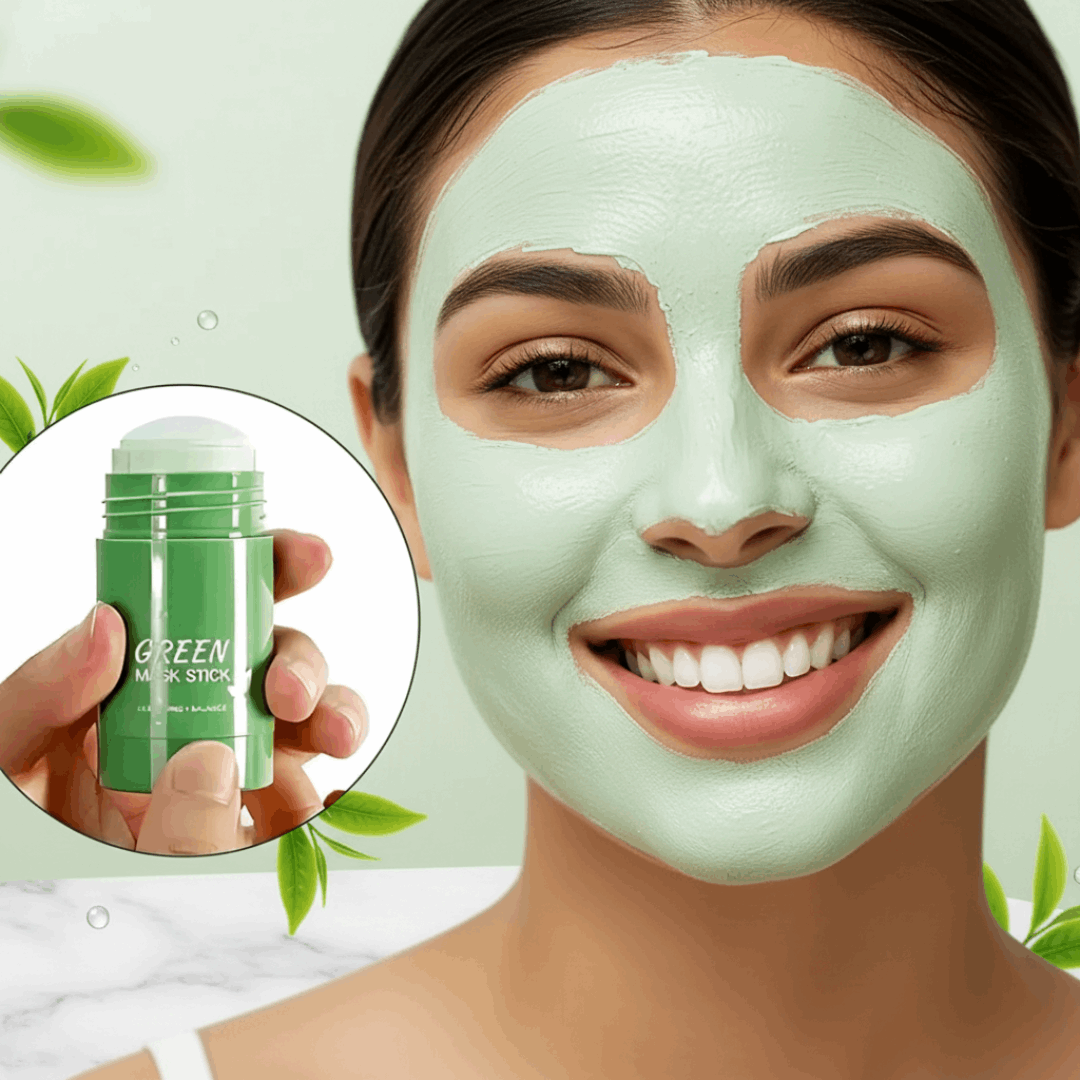 Green Tea Herbal Mask - Antioxidant-Powered