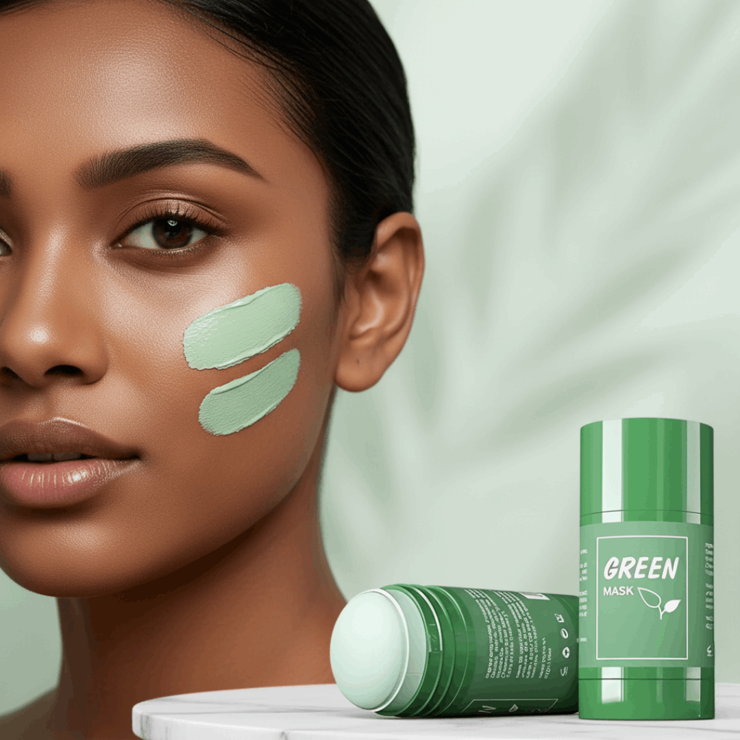 Green Tea Herbal Mask - Antioxidant-Powered