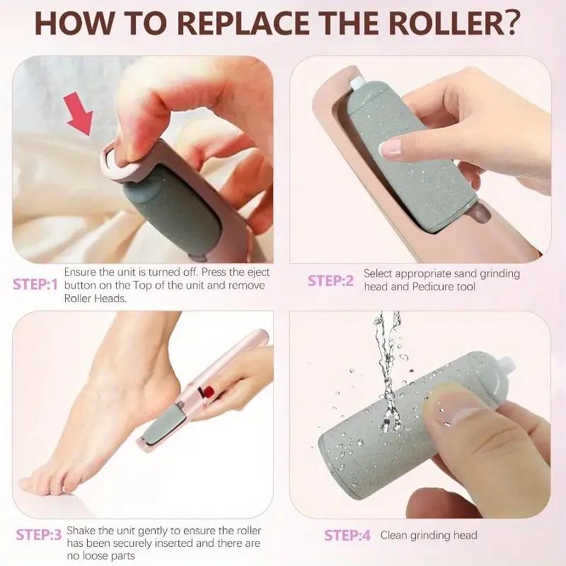 FLAWLESS Pedicure Callus Remover – Cordless & Rechargeable