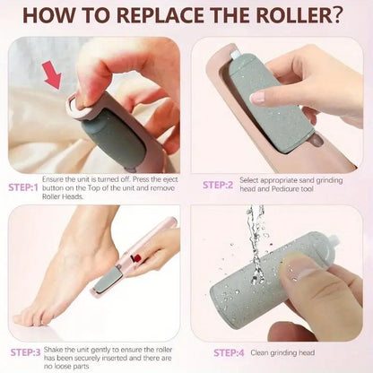 FLAWLESS Pedicure Callus Remover – Cordless & Rechargeable