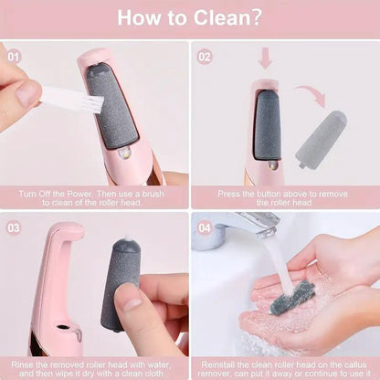 FLAWLESS Pedicure Callus Remover – Cordless & Rechargeable