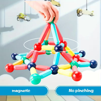 Magnetic Sticks & Balls Building Blocks - Kids Toys