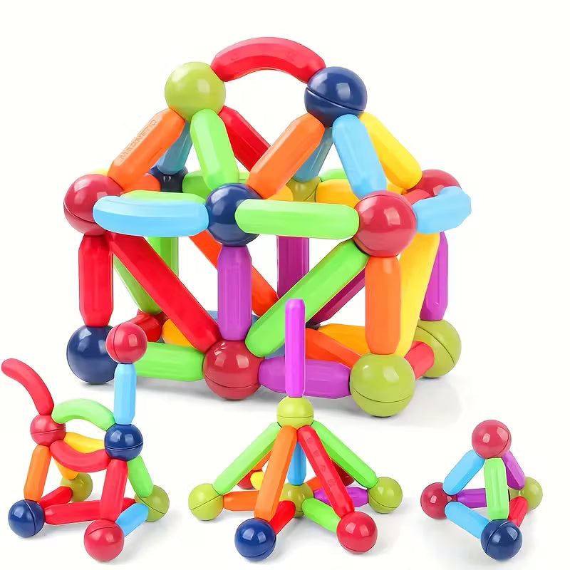 Magnetic Sticks & Balls Building Blocks - Kids Toys