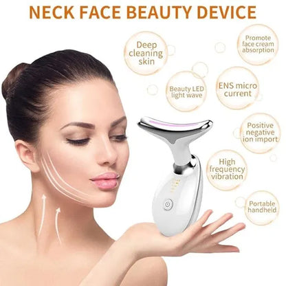 Neck Face Firming Wrinkle Removal Tool Skin Lift Device Double Chin Reducer Skin Rejuvenation Beauty Device for Face and Neck Lifting Skin Groomer