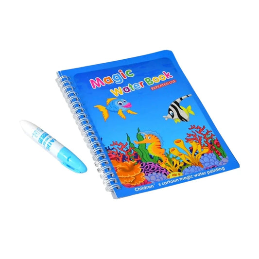 Magic Water Coloring Book - Quick Dry Book